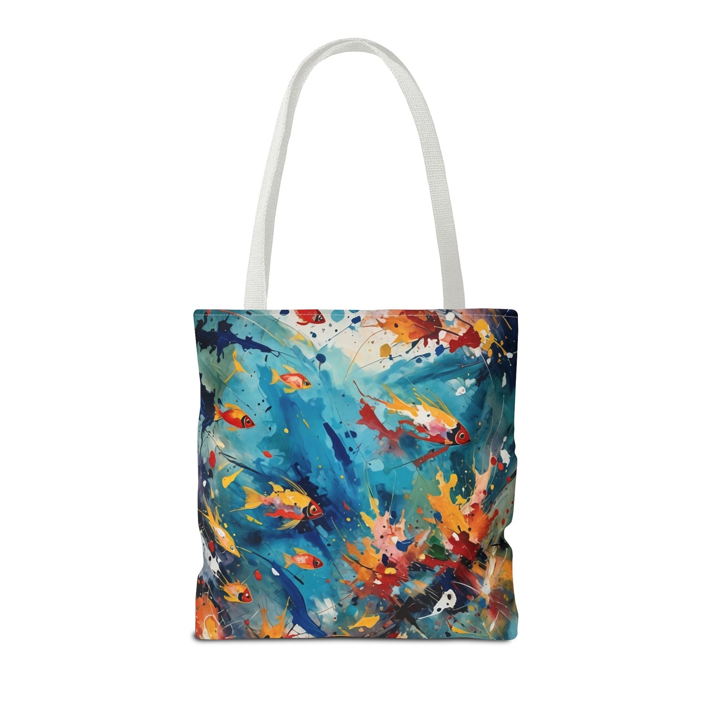 Fish Art Tote Bag