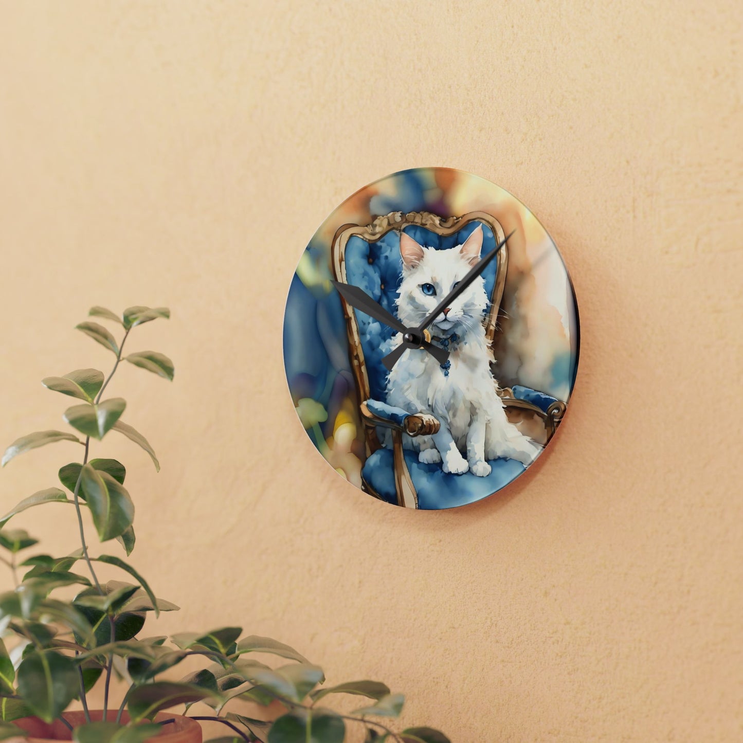 Cat Wall Clock