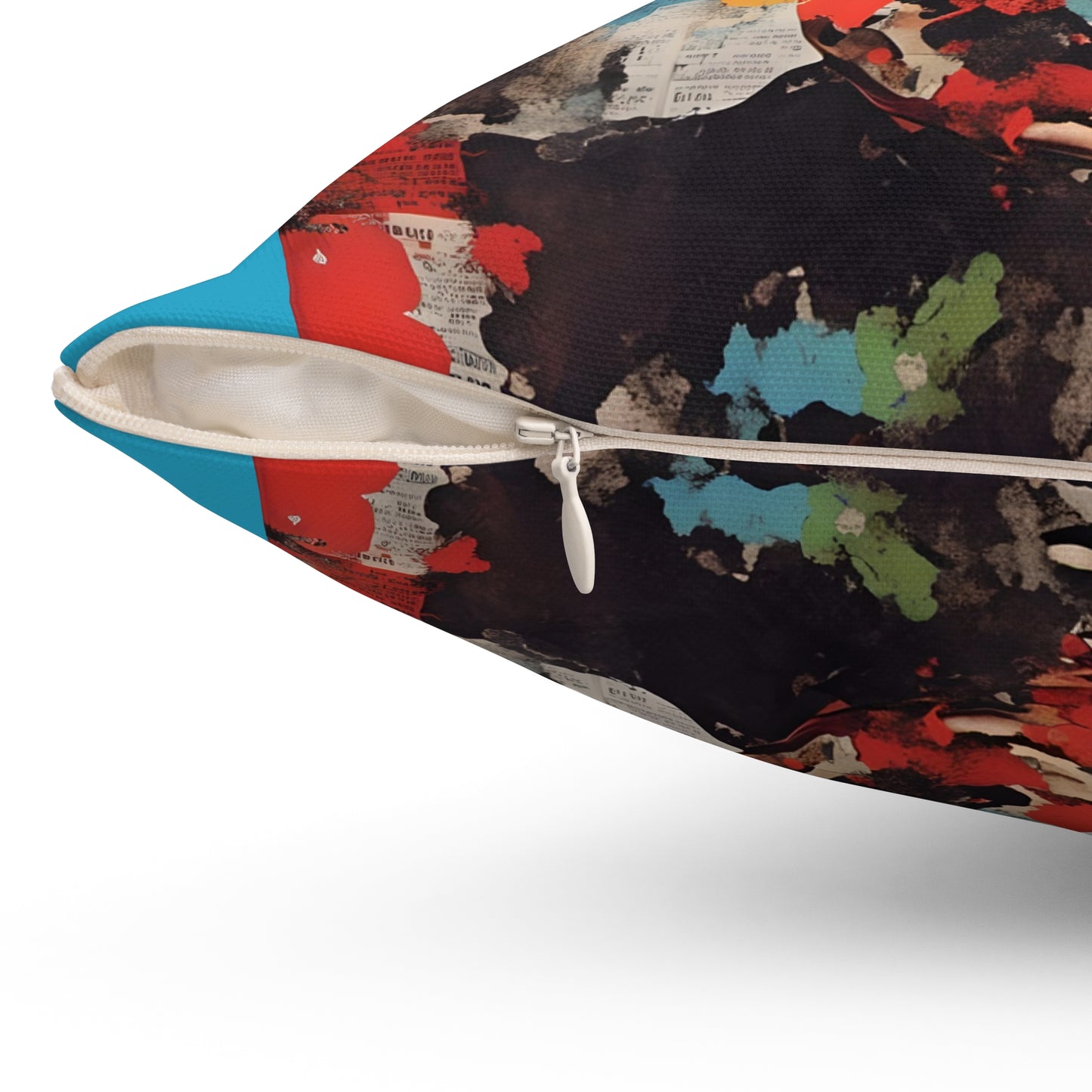 Spun Polyester Square Pillow