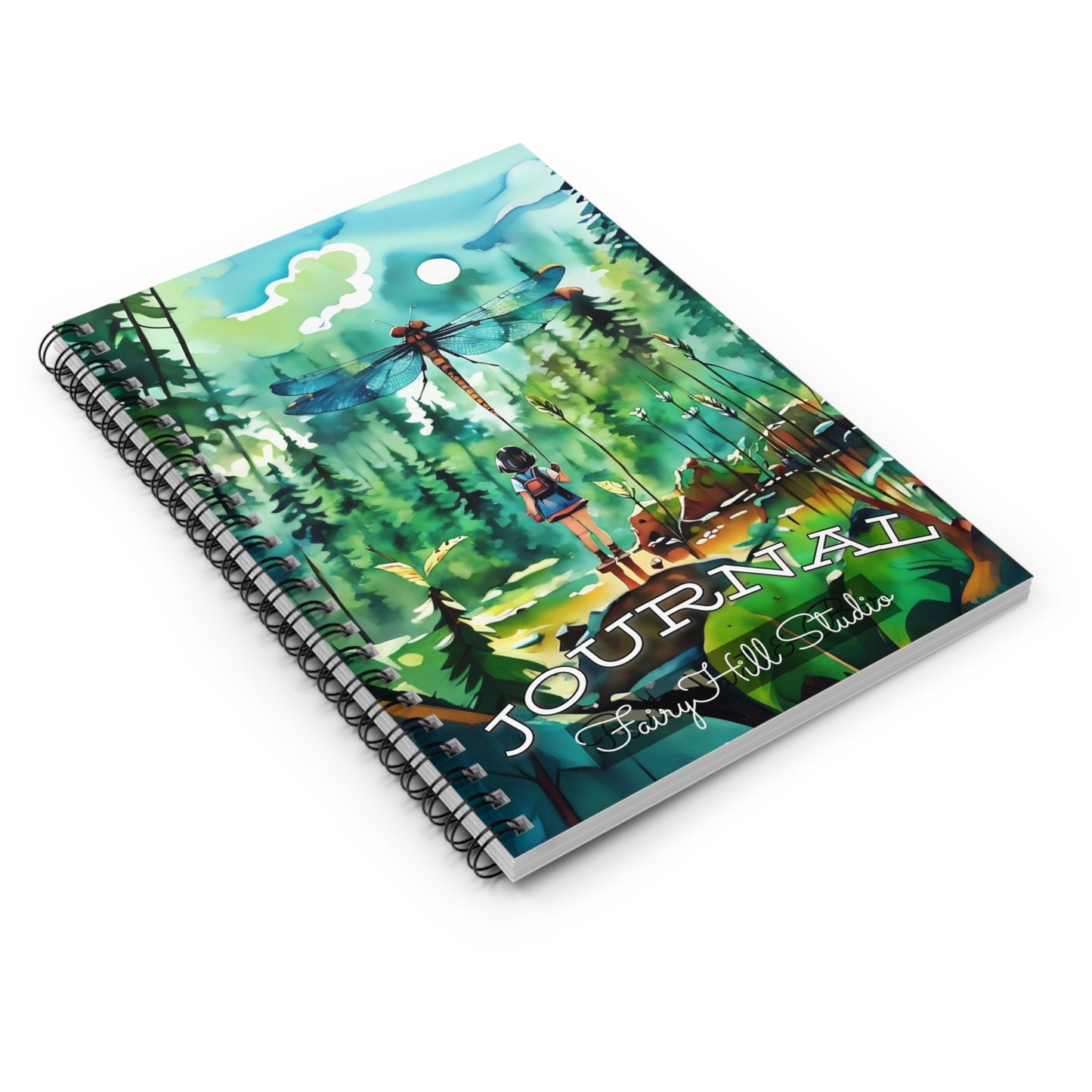 Ruled Line Journal - Dragonfly Dreams by Fairy Voices