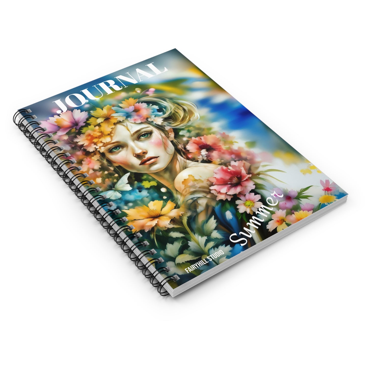 Spiral Notebook -Summer Journal