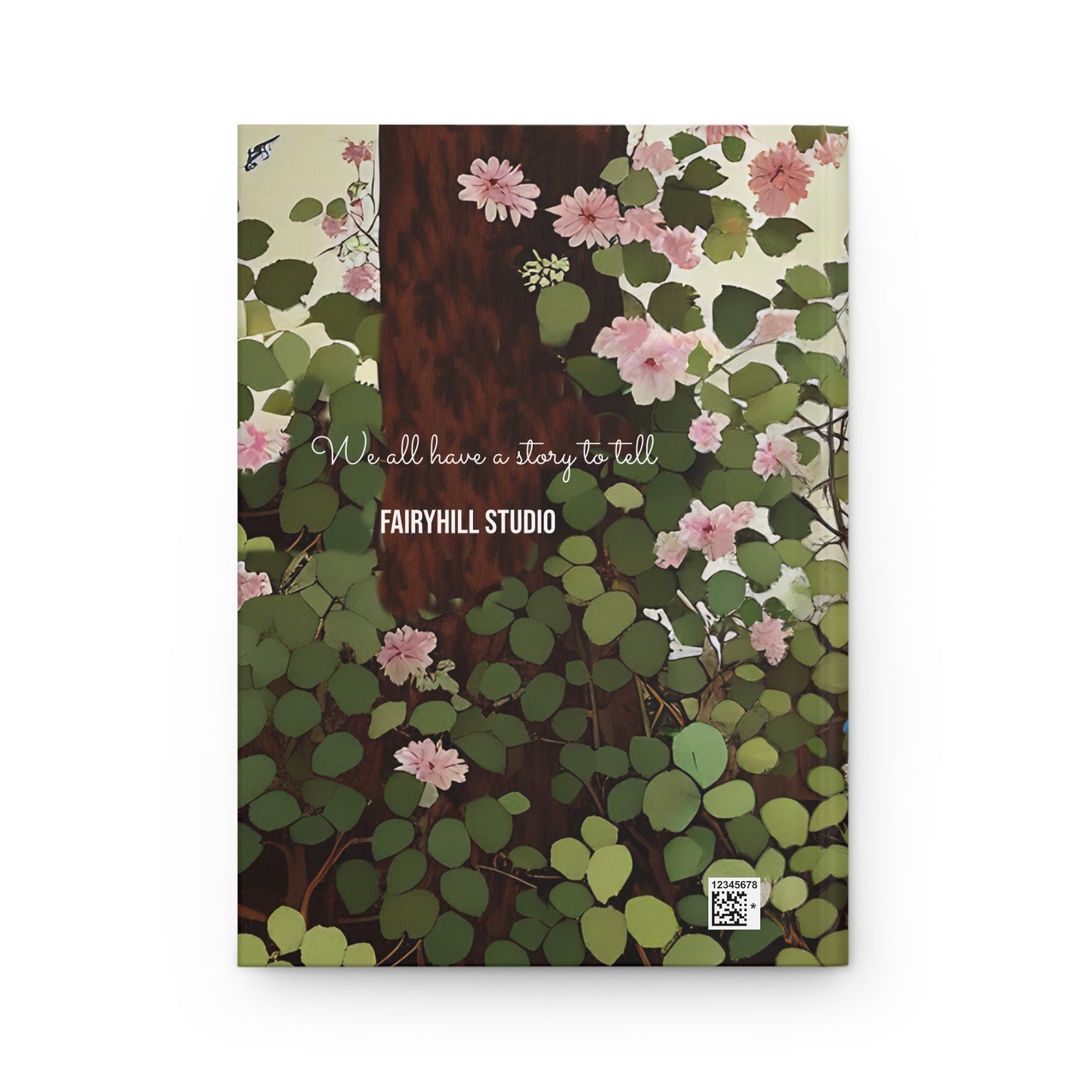 Hardcover Blue Bird Art Matte