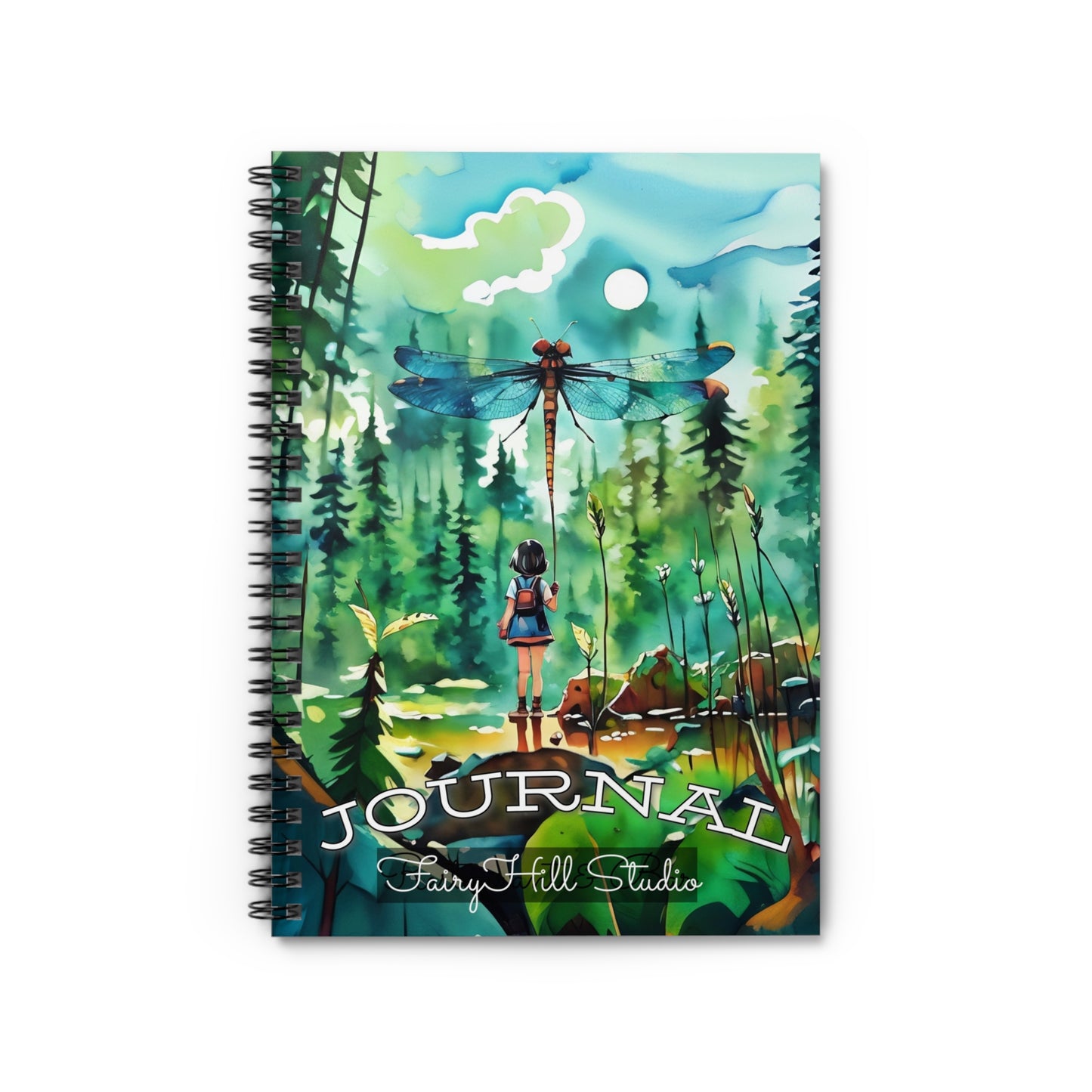 Ruled Line Journal - Dragonfly Dreams by Fairy Voices
