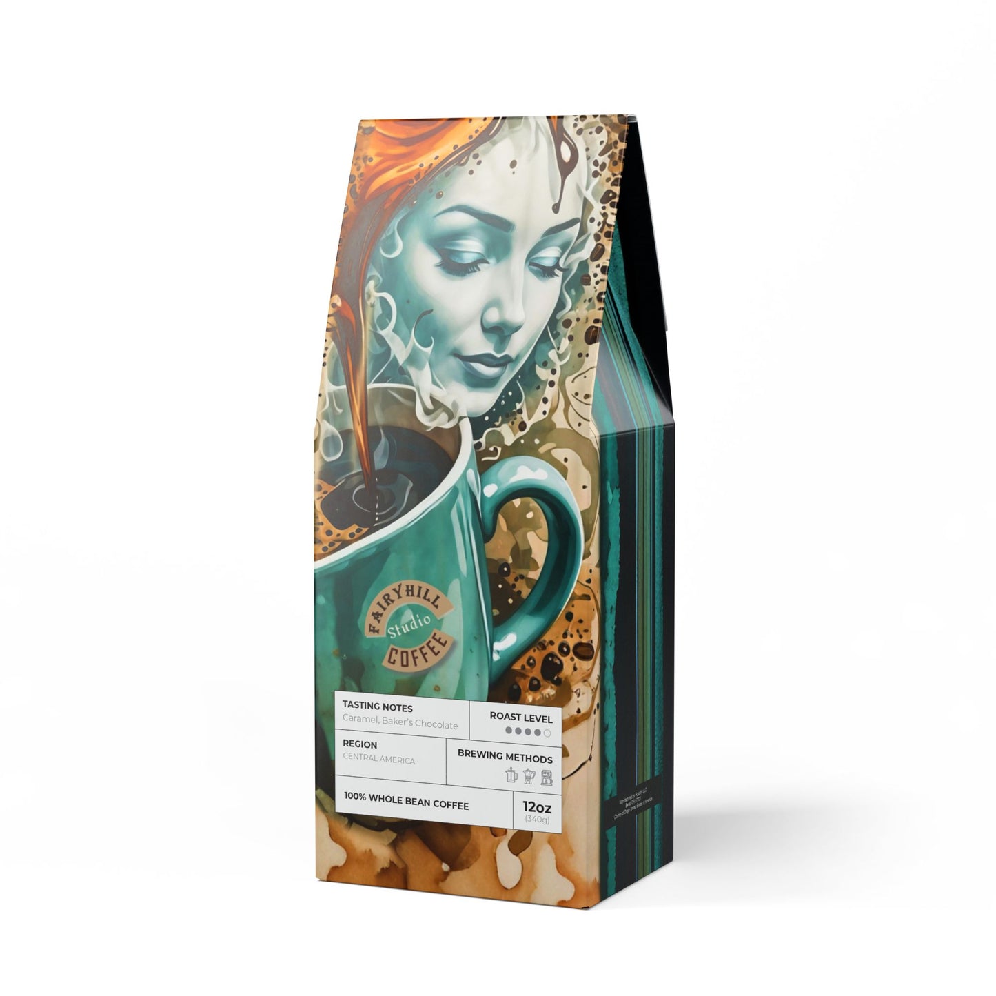 FairyHill Studio Flathead Valley Coffee Blend (Medium-Dark Roast)