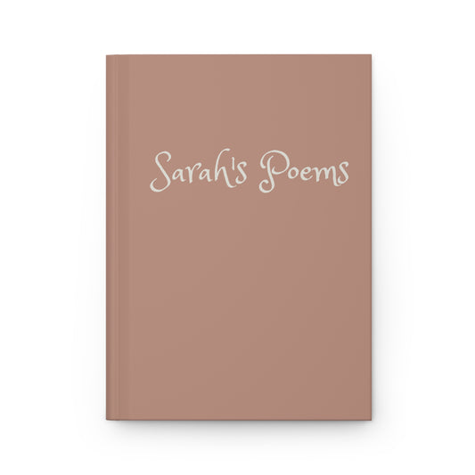 Custom Hardcover Journal Matte - Dusty Salmon Color by Fairyhill Studio