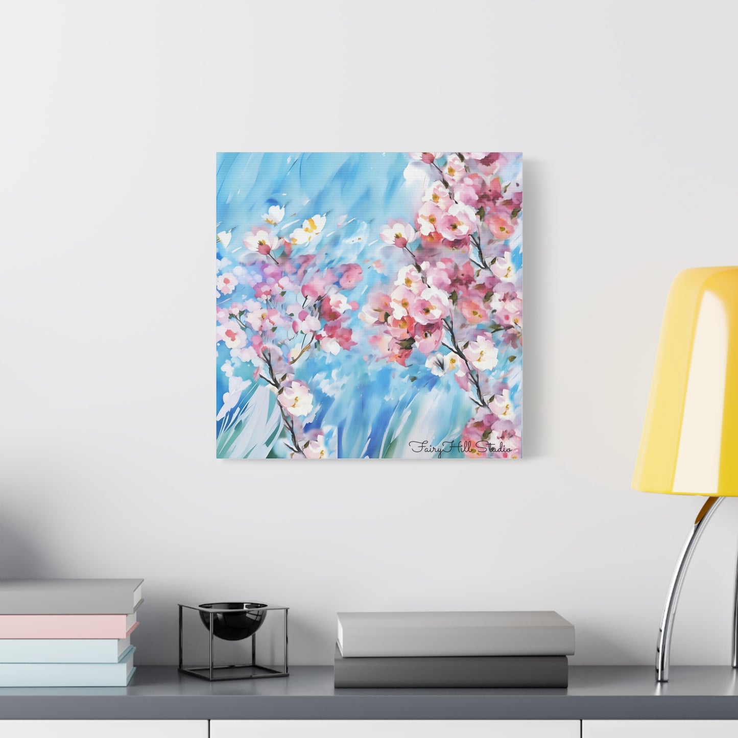 Canvas Wall Art - Floral Cherry Blossom
