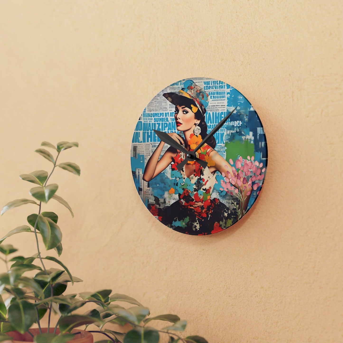 Acrylic Wall Clock