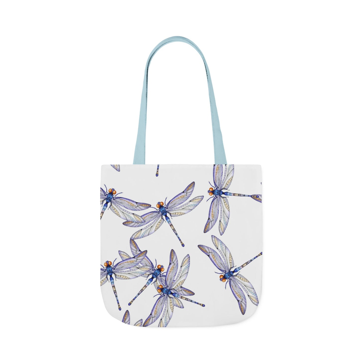 Colorful Dragonfly   Inspired Canvas Tote Bag - Perfect for Beach Days, Eco-Friendly Shopping, and Summer Fun!