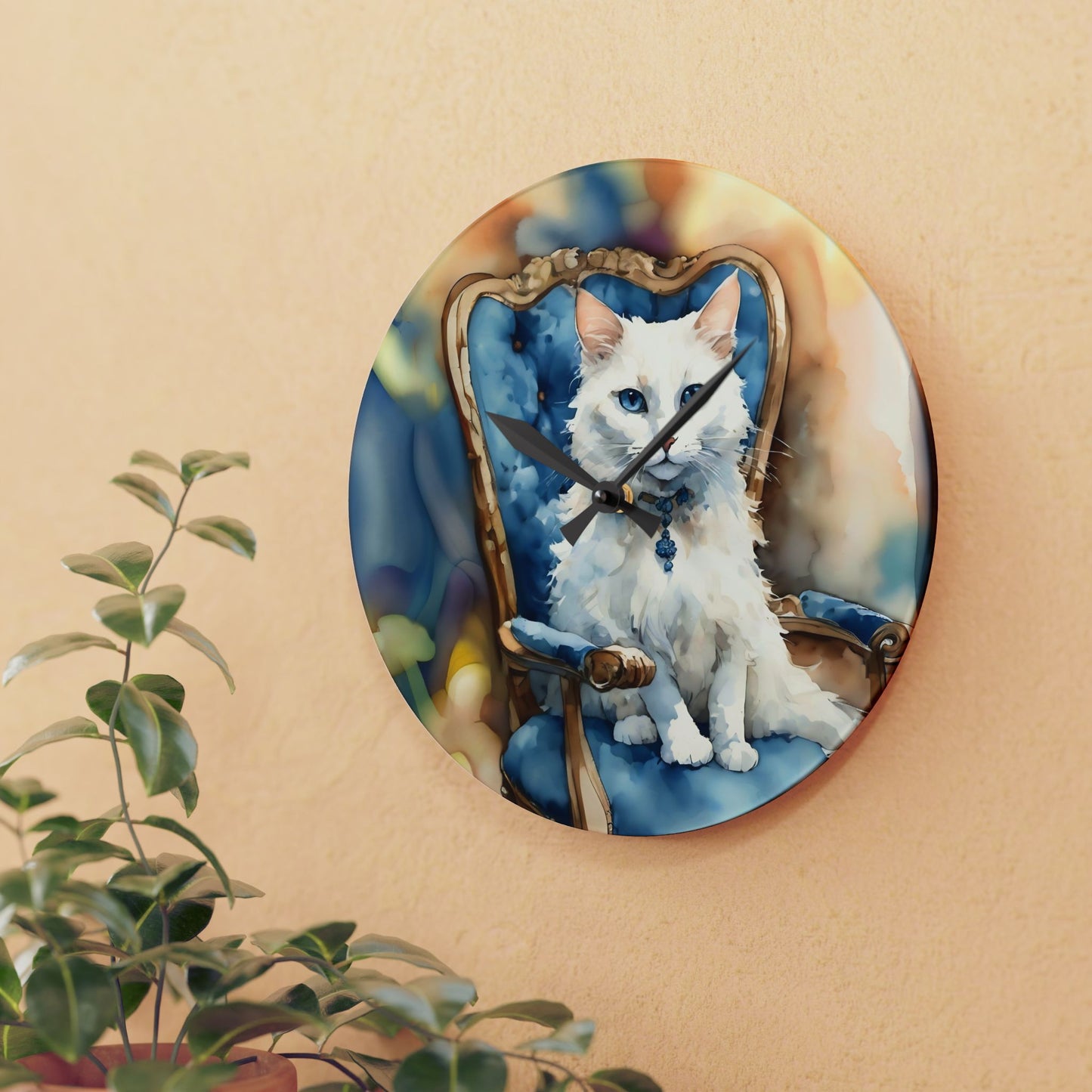 Cat Wall Clock