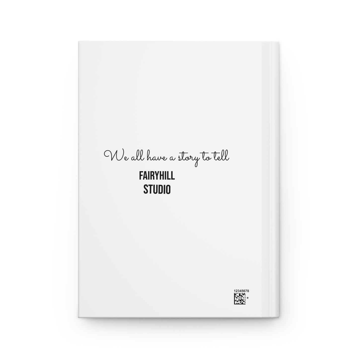 Hardcover Journal - Owl and the girl/ Art