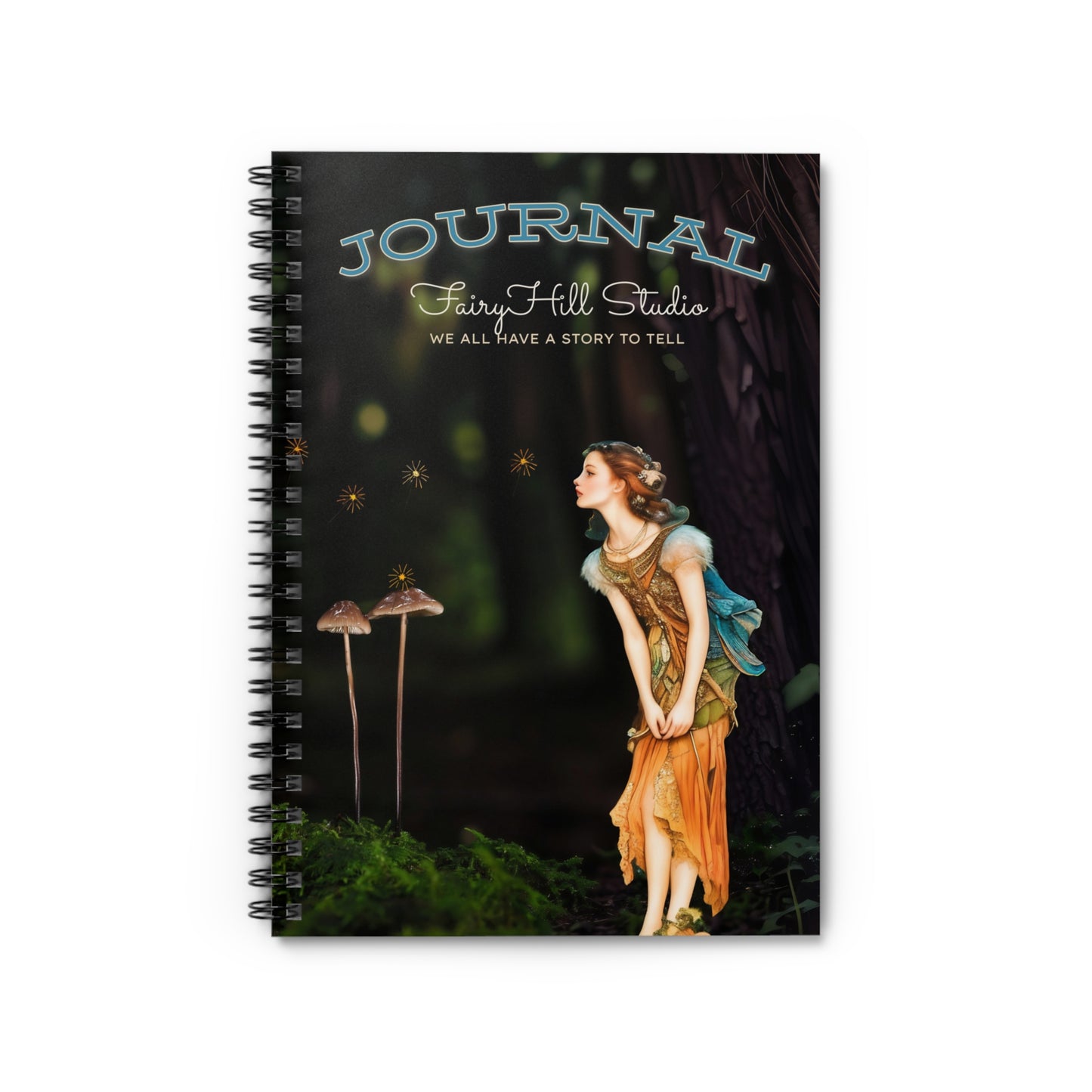Spiral Notebook - Midsummer Fairy Forest