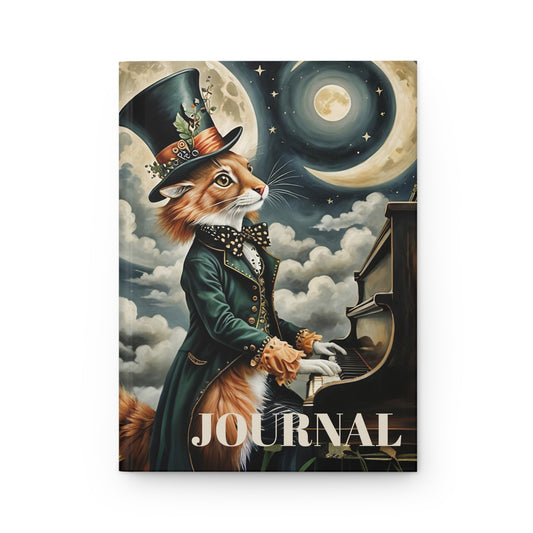 Hardcover Journal Moonlight Sonata Journal Art