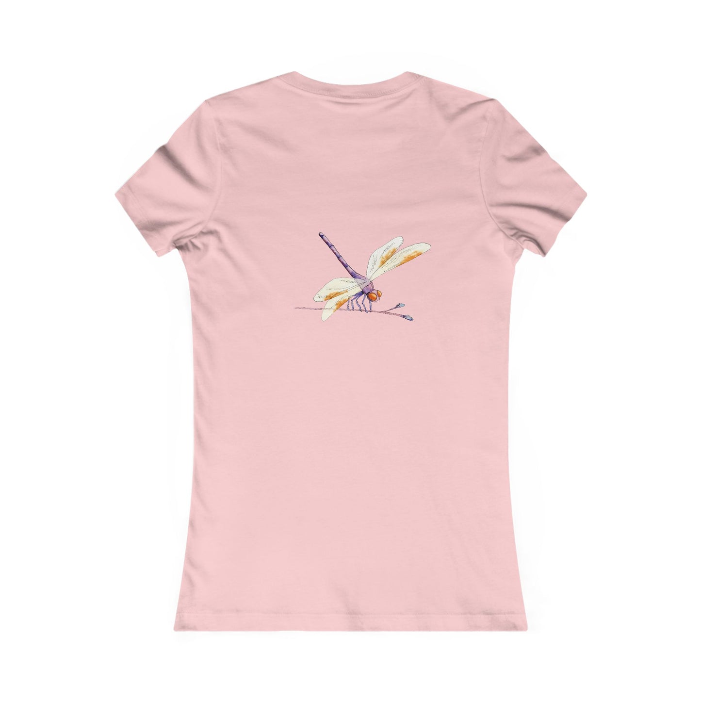 Stylish Women's Favorite Tee with Dragonfly Design, Casual T-Shirt, Gift for Her, Nature Lover Apparel, Spring Fashion