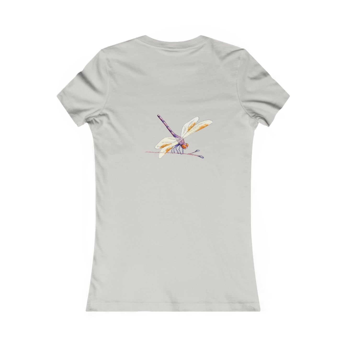 Stylish Women's Favorite Tee with Dragonfly Design, Casual T-Shirt, Gift for Her, Nature Lover Apparel, Spring Fashion