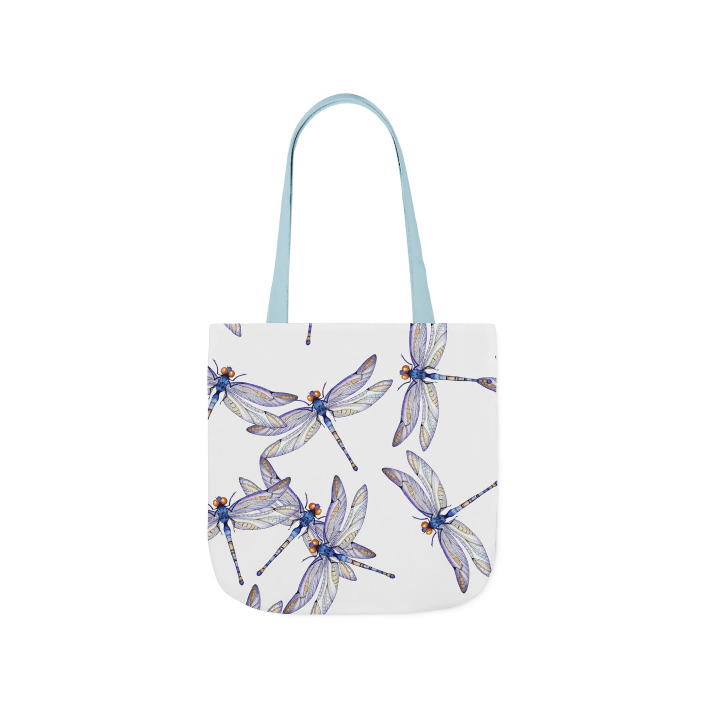 Colorful Dragonfly   Inspired Canvas Tote Bag - Perfect for Beach Days, Eco-Friendly Shopping, and Summer Fun!