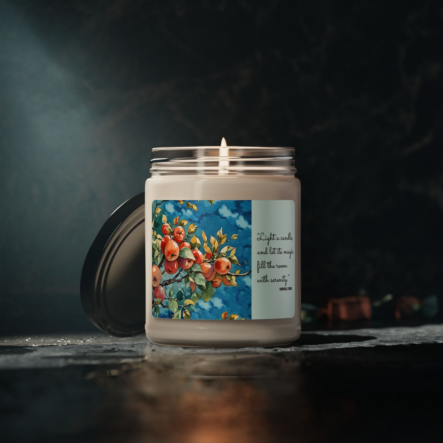 Floral Aromatic Soy Candle - 9oz | Hand-poured Scented Candle for Relaxation & Home Decor