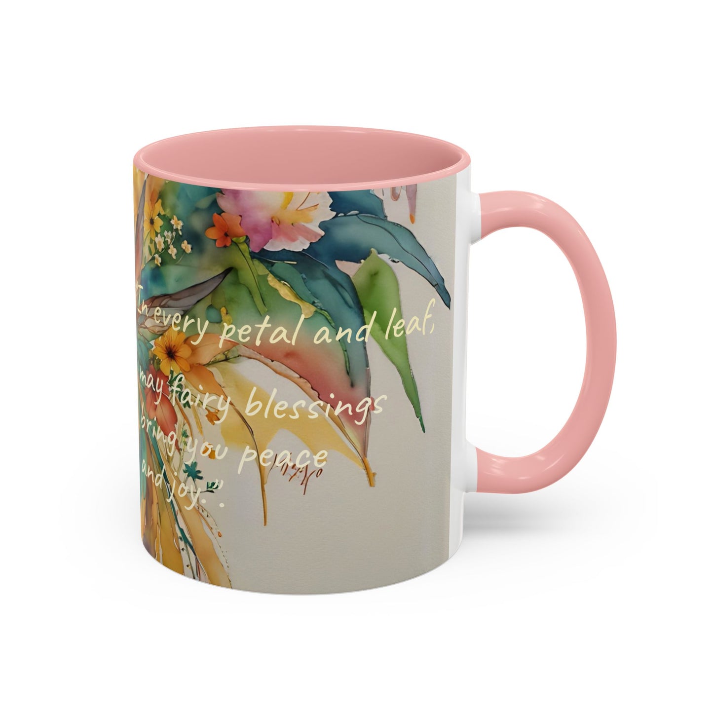 Garden fairy-Themed Coffee Mug - 11 & 15oz Accent Mug for Fairy Lovers