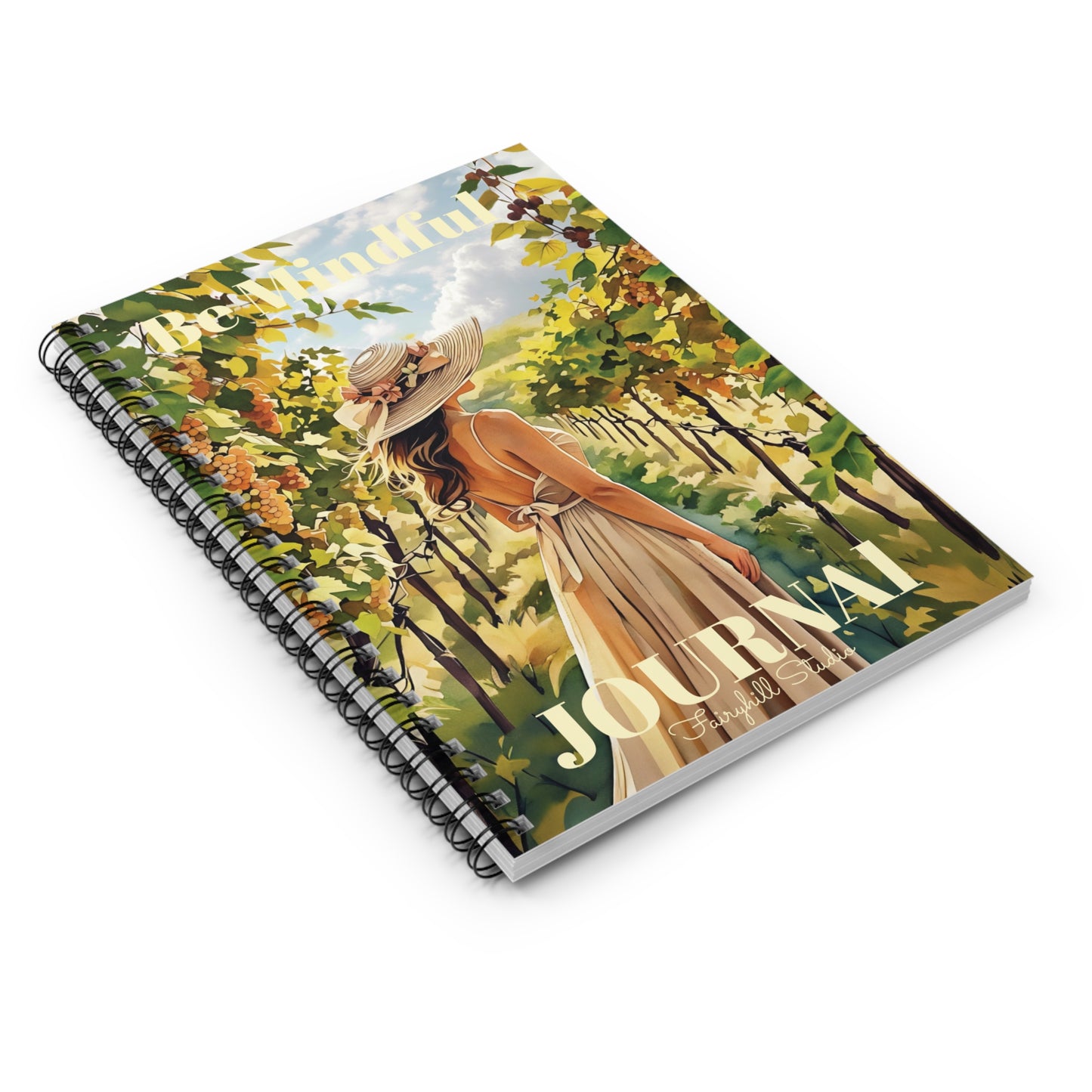 Spiral Notebook - Be Mindfulf Journal