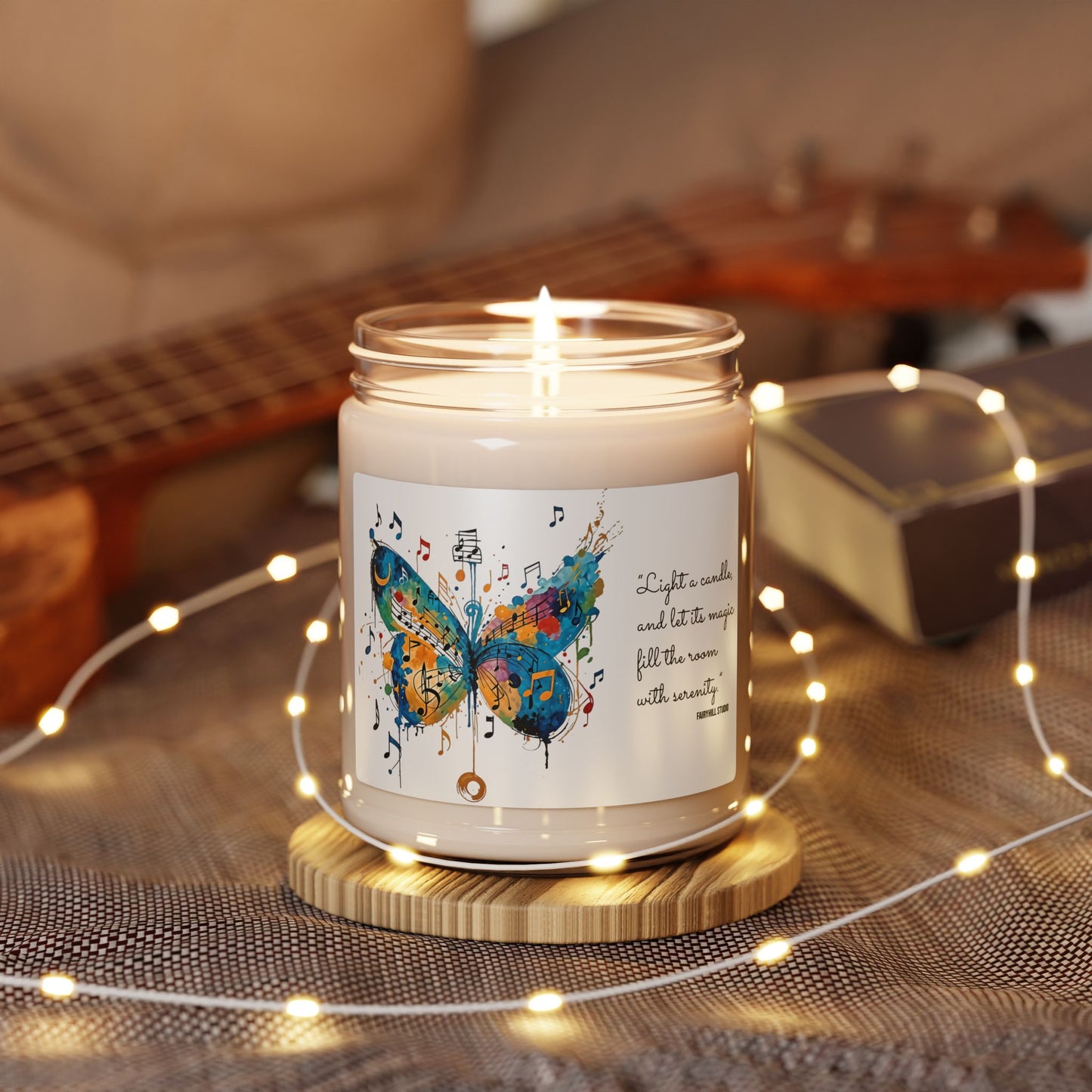 Floral Aromatic Soy Candle - 9oz | Hand-poured Scented Candle for Relaxation & Home Decor