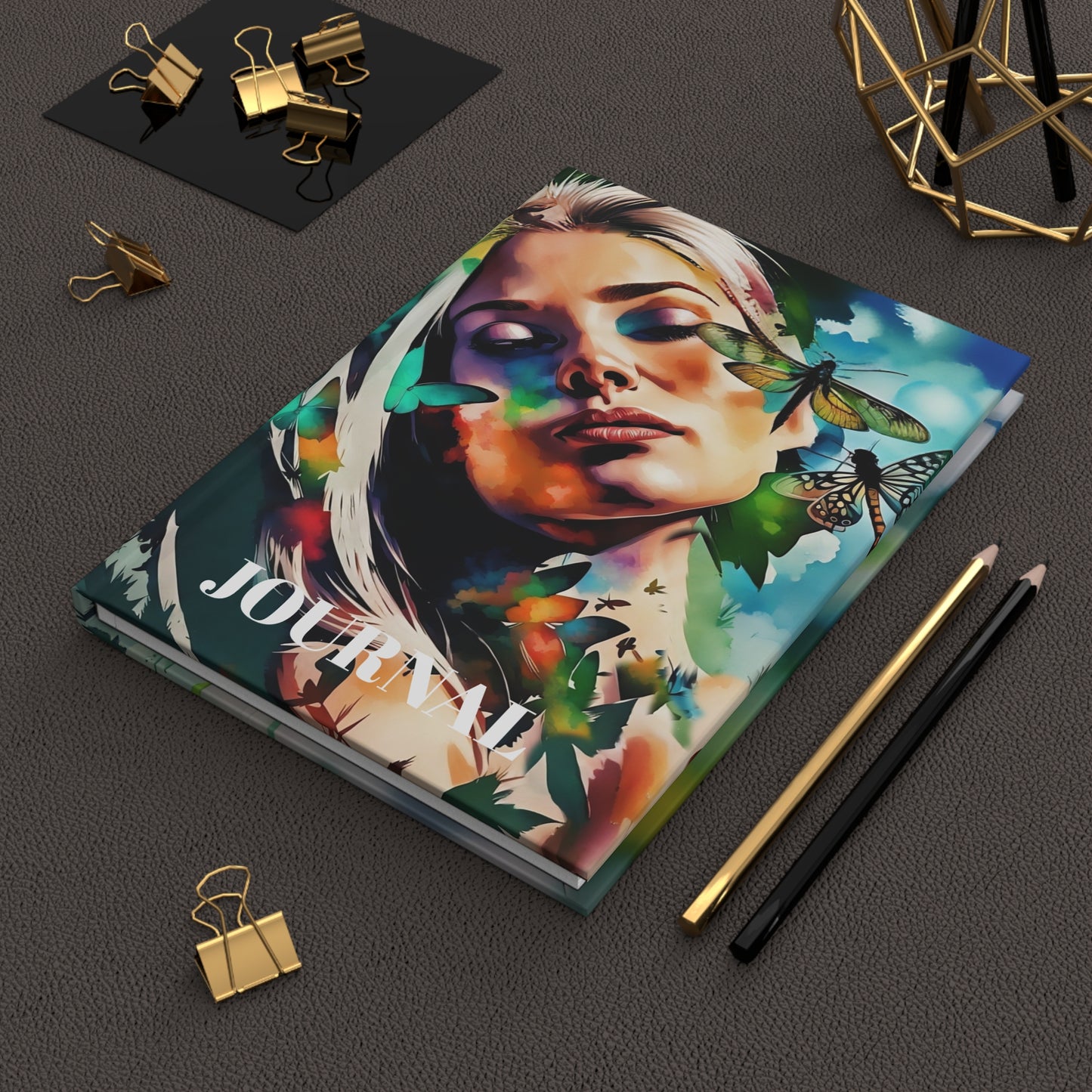 Hardcover Journal -   Butterfly Dreams / Art