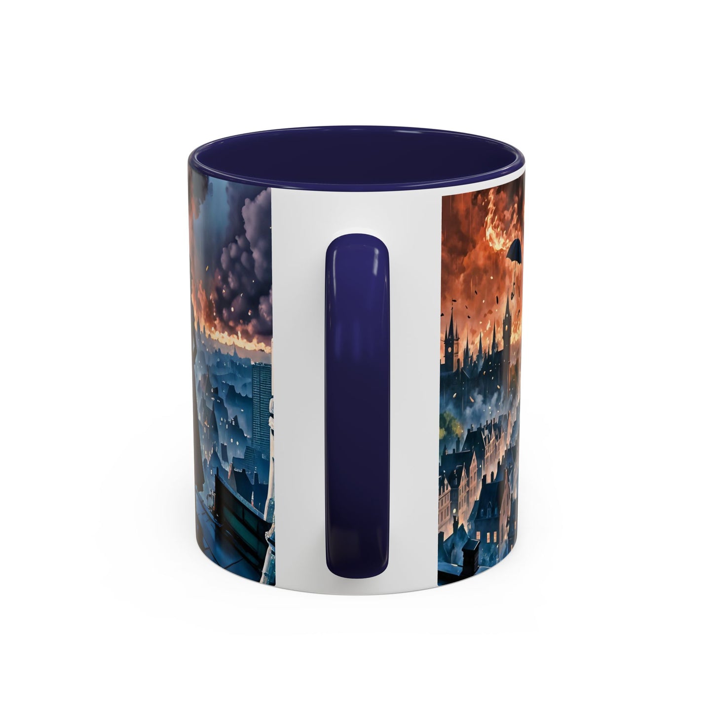 Coffee Mug Mary Poppins Night Cityscape 11oz