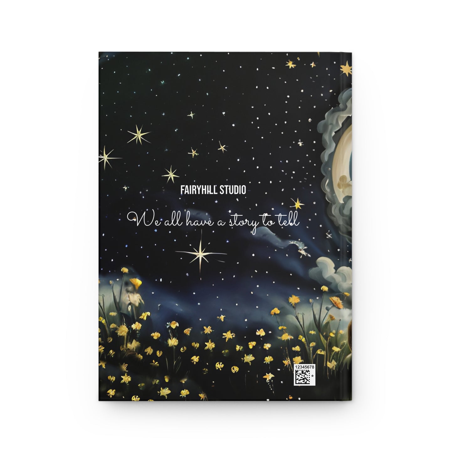 Hardcover Journal Moonlight Sonata Journal Art