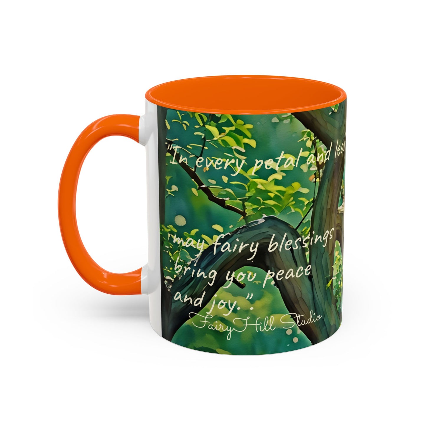 Garden fairy-Themed Coffee Mug - 11 & 15oz Accent Mug for Fairy Lovers