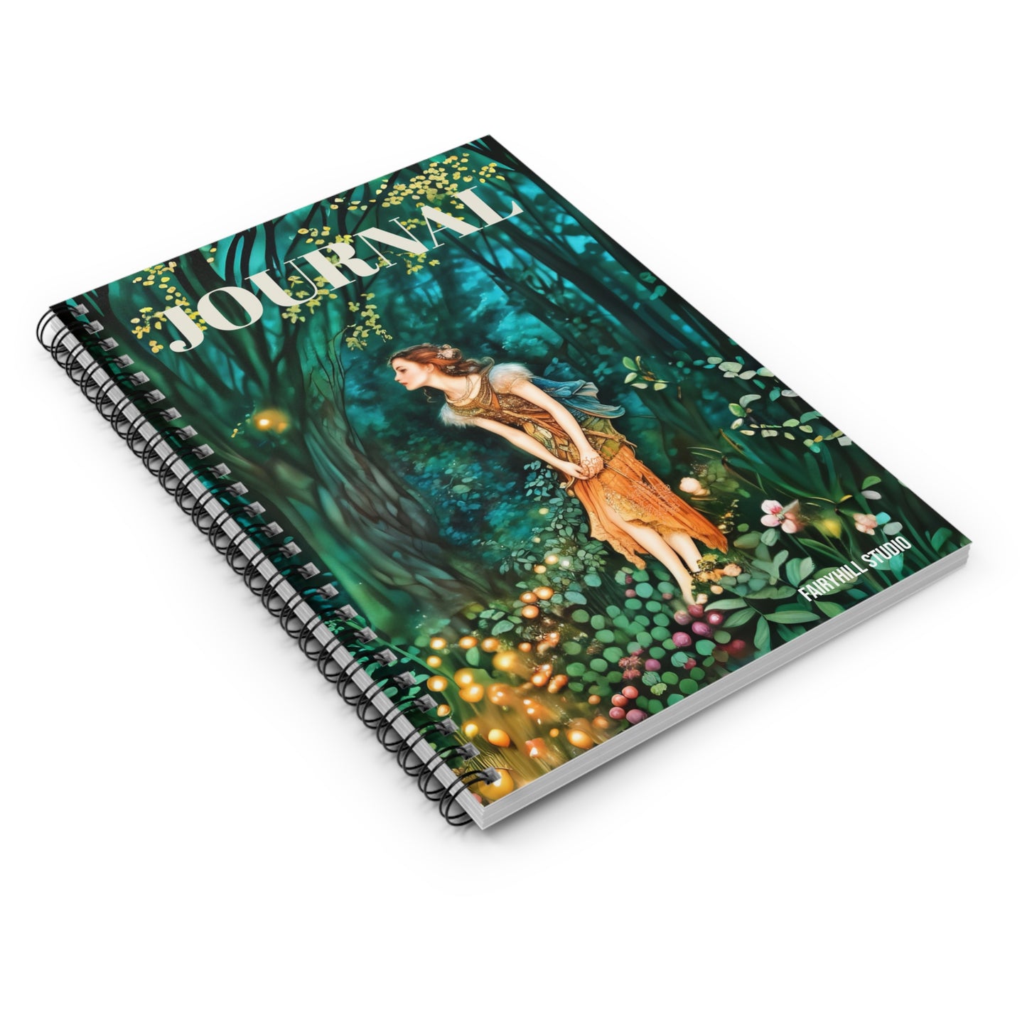 Spiral Notebook - Midsummer Fairy Forest