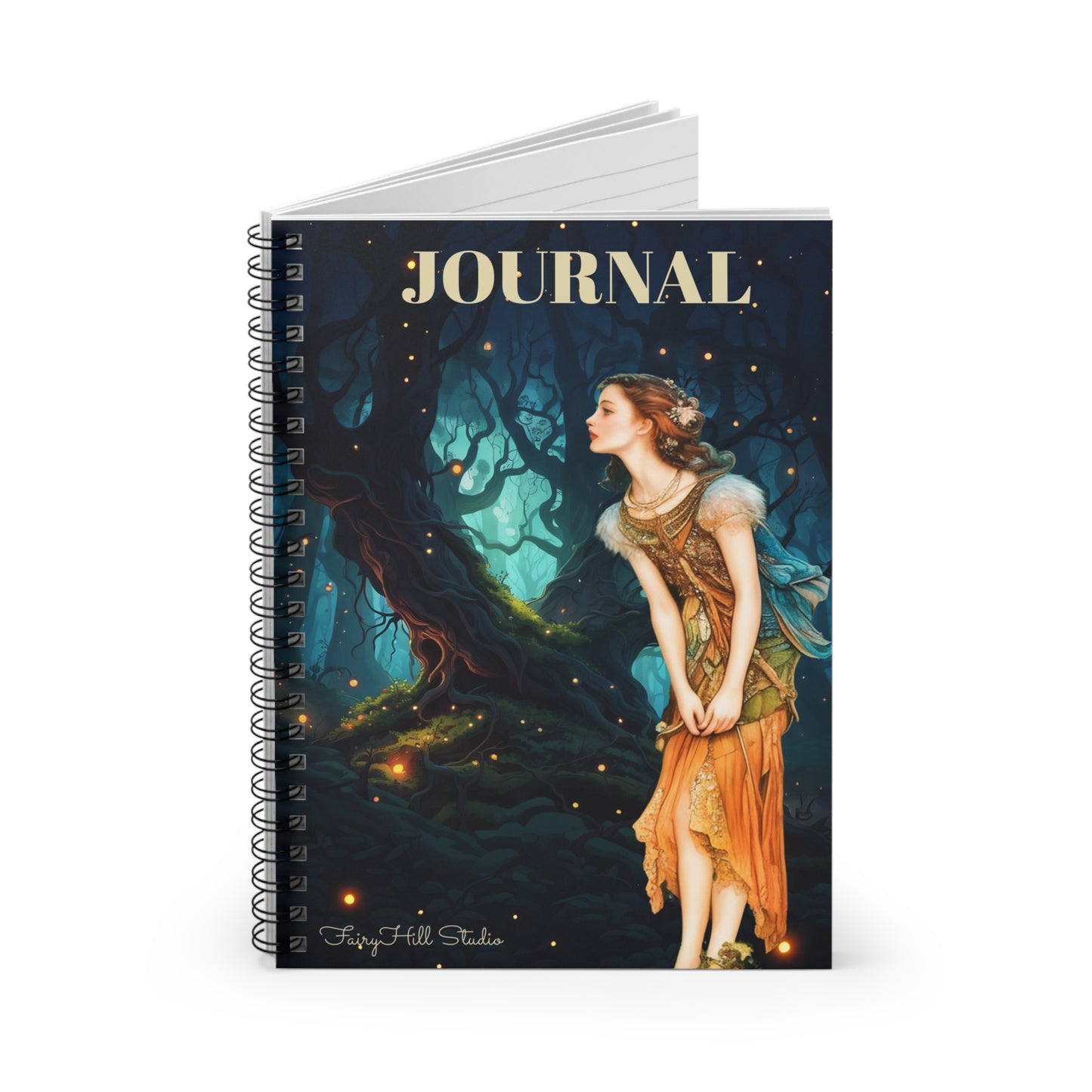 Spiral Notebook - Midsummer Fairy Forest