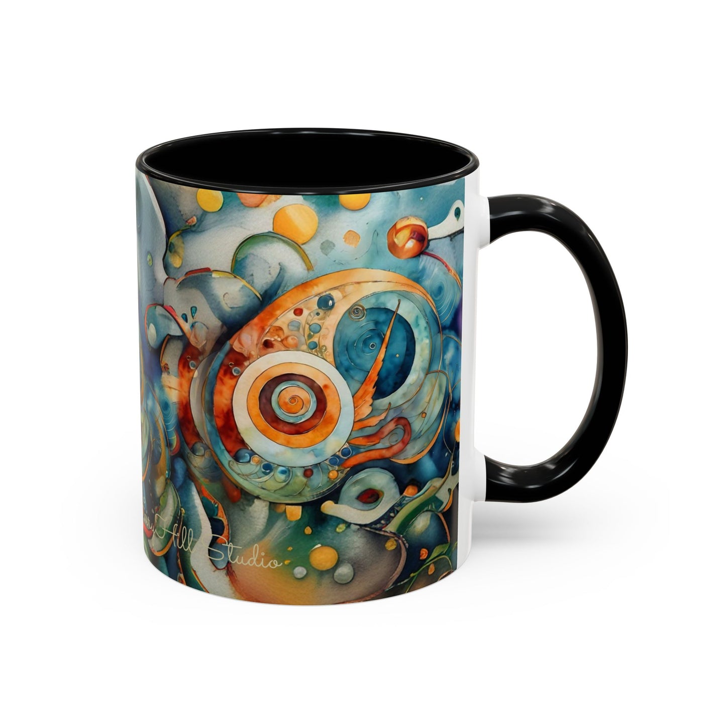Whimsical Ocean-Themed Coffee Mug - 11 & 15oz Accent Mug for Sea Lovers
