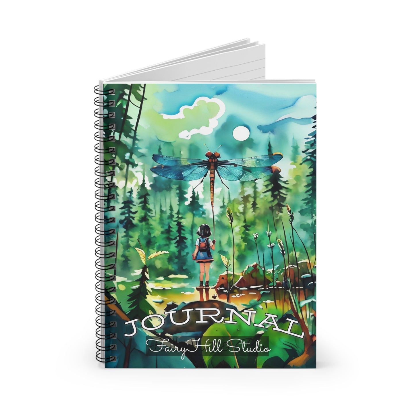 Ruled Line Journal - Dragonfly Dreams by Fairy Voices