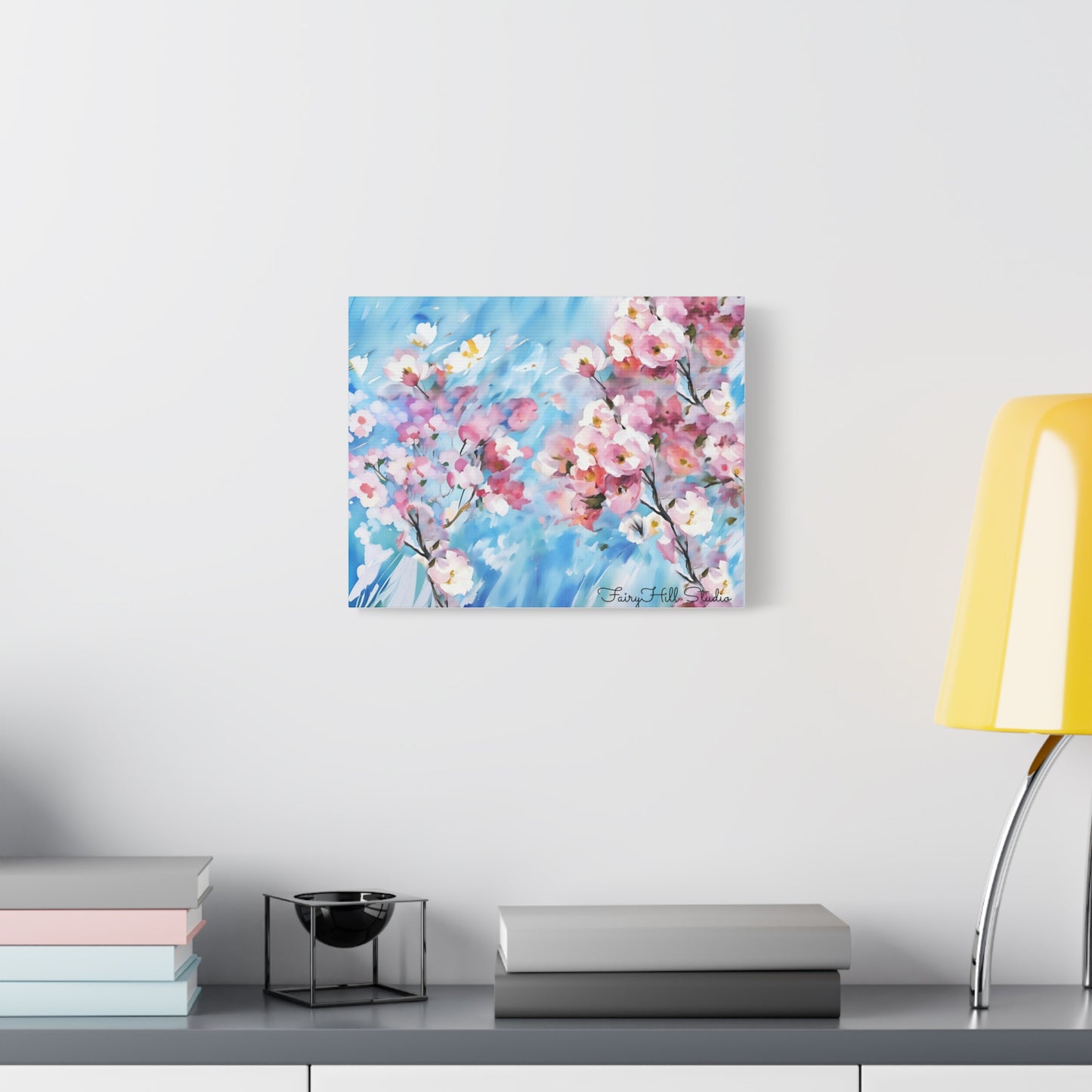 Canvas Wall Art - Floral Cherry Blossom