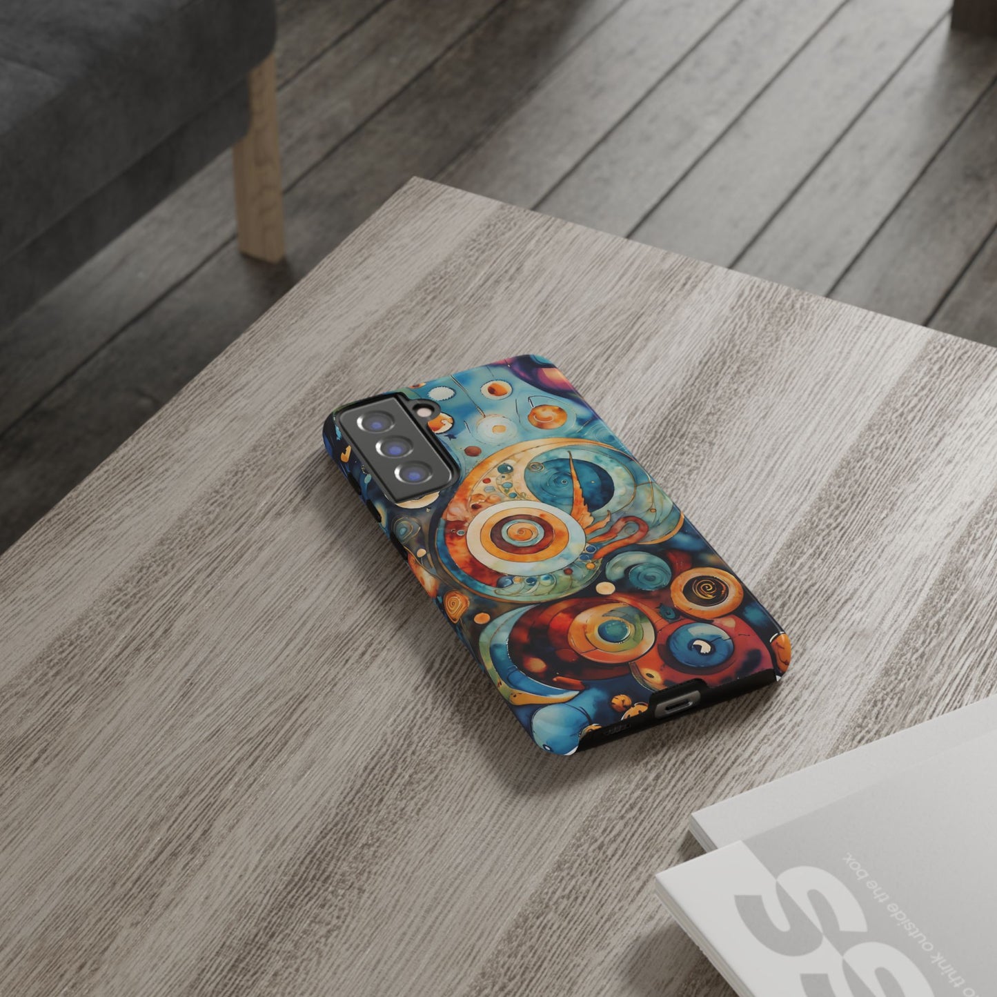Phone Cases - Beautiful Abstract Circular Art Design