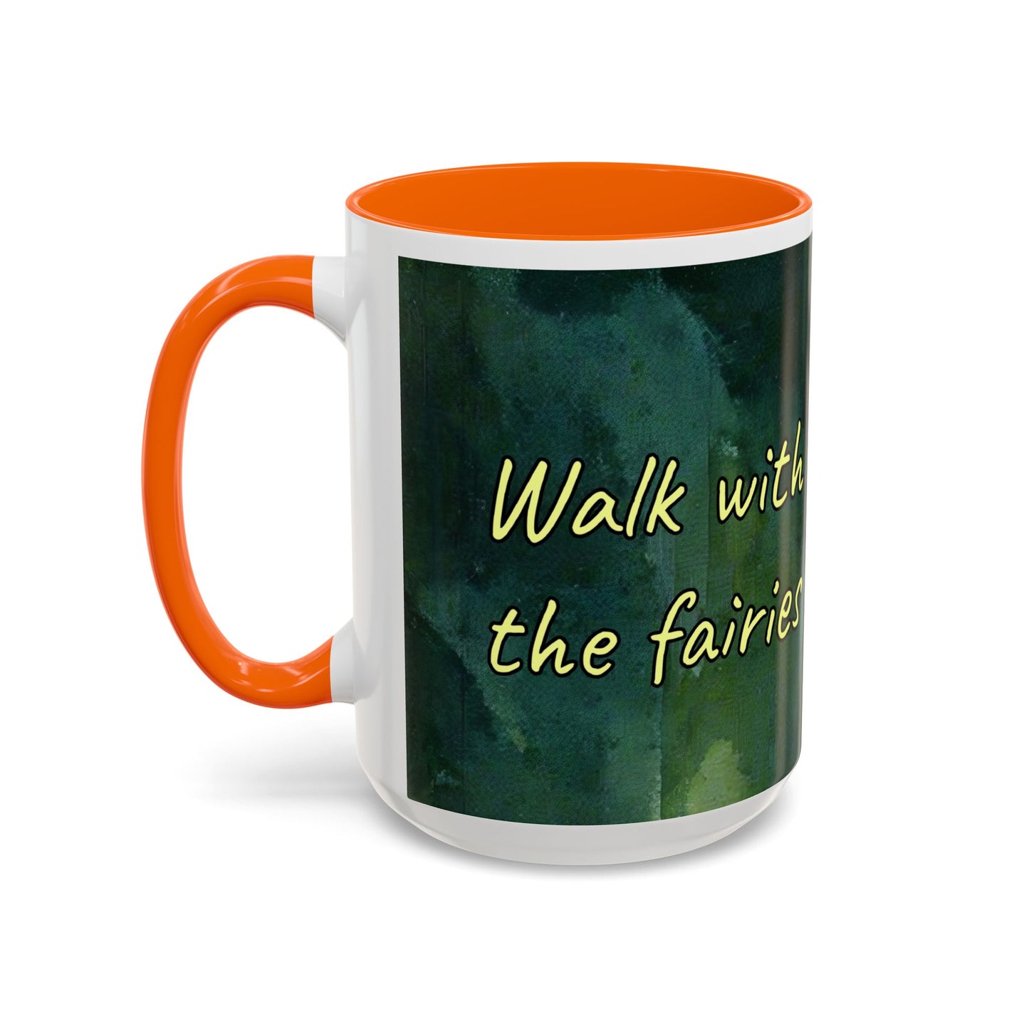Sleeping Fairy -Themed Coffee Mug with a quote - 11 & 15oz Accent Mug for Fairy/coffee  Lovers