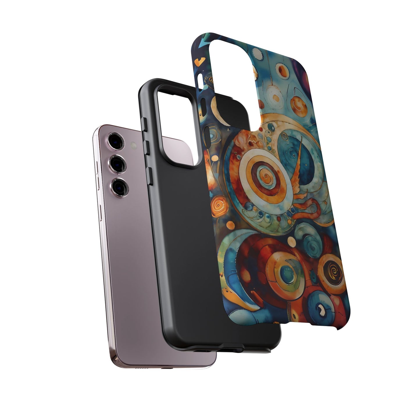 Phone Cases - Beautiful Abstract Circular Art Design