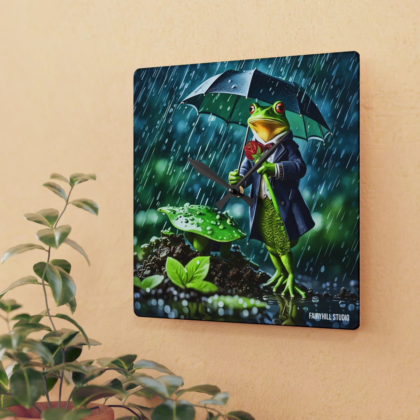 My Frog  Prince  Acrylic Wall Clock yapilmadi
