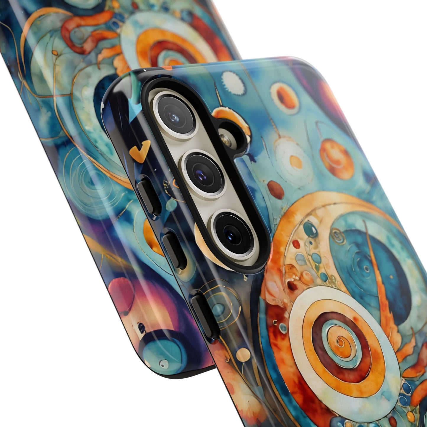 Phone Cases - Beautiful Abstract Circular Art Design