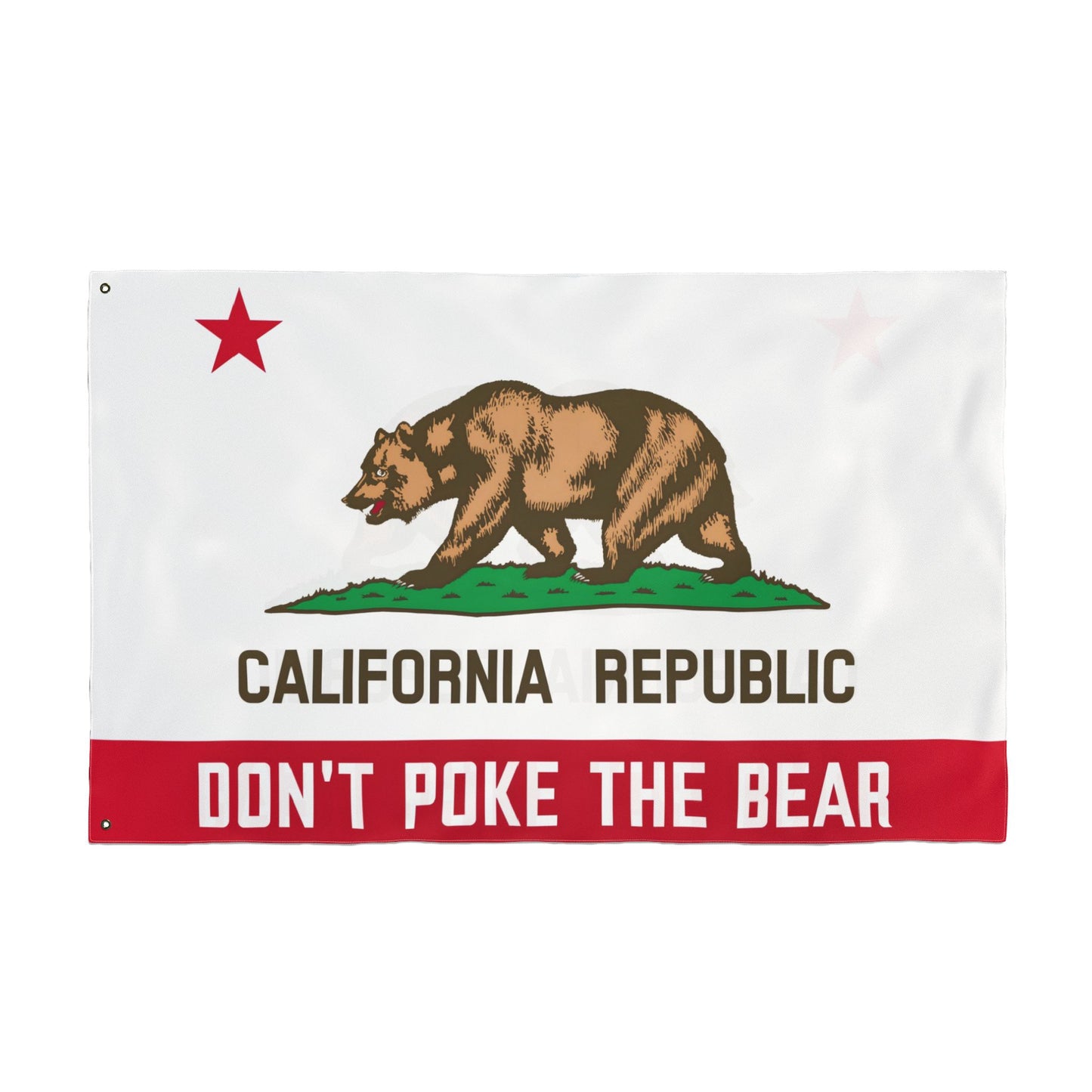3x5 ft California Don't Poke the Bear  Double Sided Flag