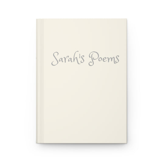 Custom Cream Hardcover Journal