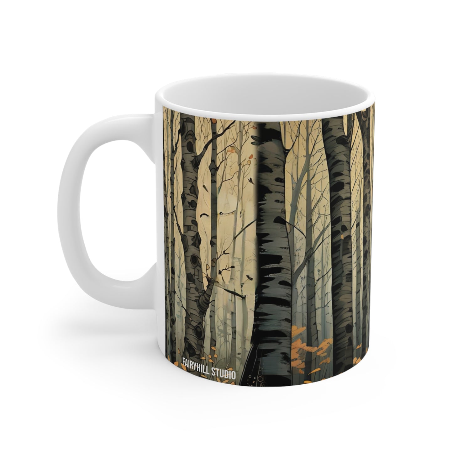 Mug 11oz Princess and Dragonfly Fairy Hill Studio Art
