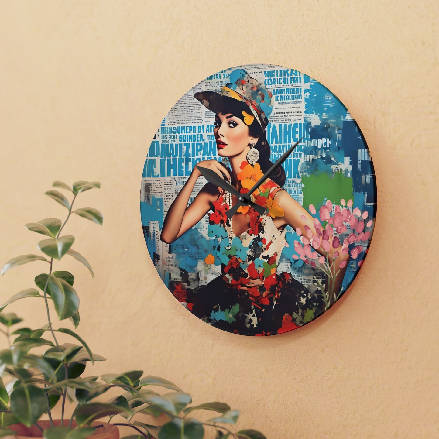 Acrylic Wall Clock
