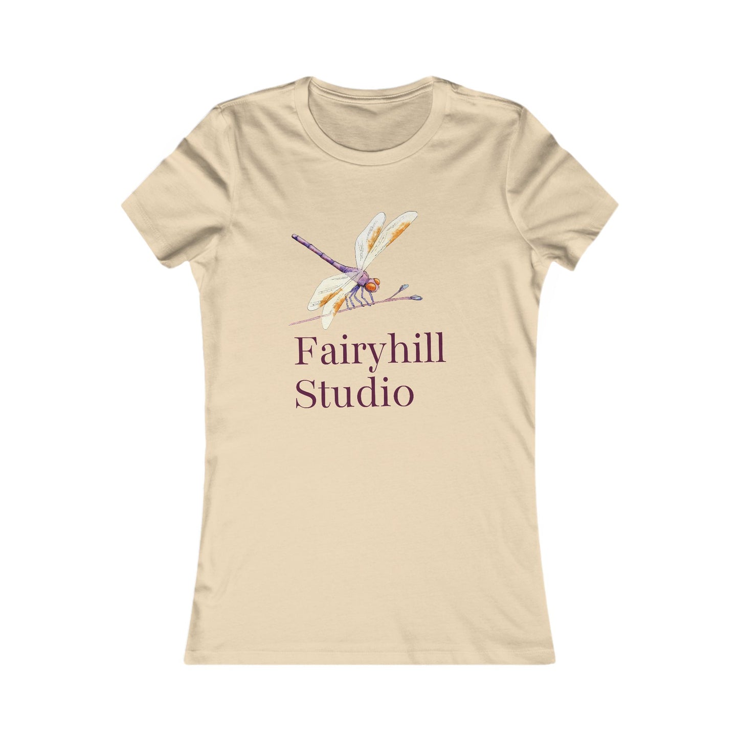 Stylish Women's Favorite Tee with Dragonfly Design, Casual T-Shirt, Gift for Her, Nature Lover Apparel, Spring Fashion