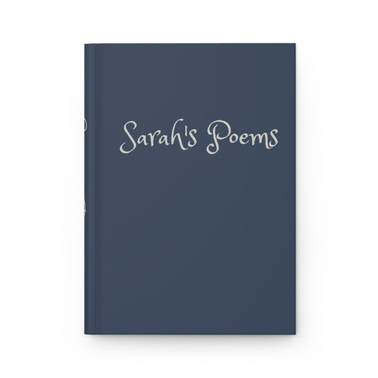 Personalized Hardcover Journal Matte - French Blue Color Customized Journal by Fairyhill Studio