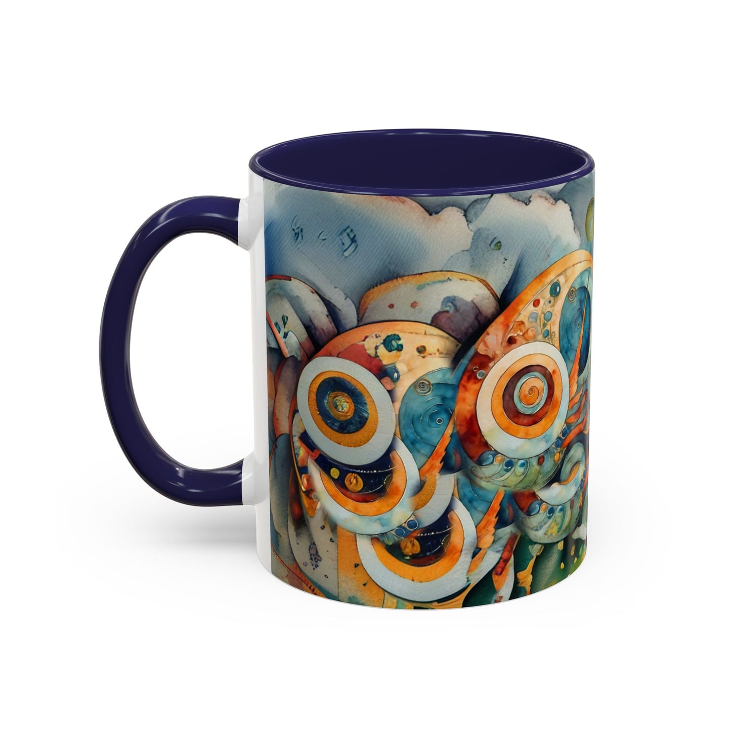 Whimsical Ocean-Themed Coffee Mug - 11 & 15oz Accent Mug for Sea Lovers