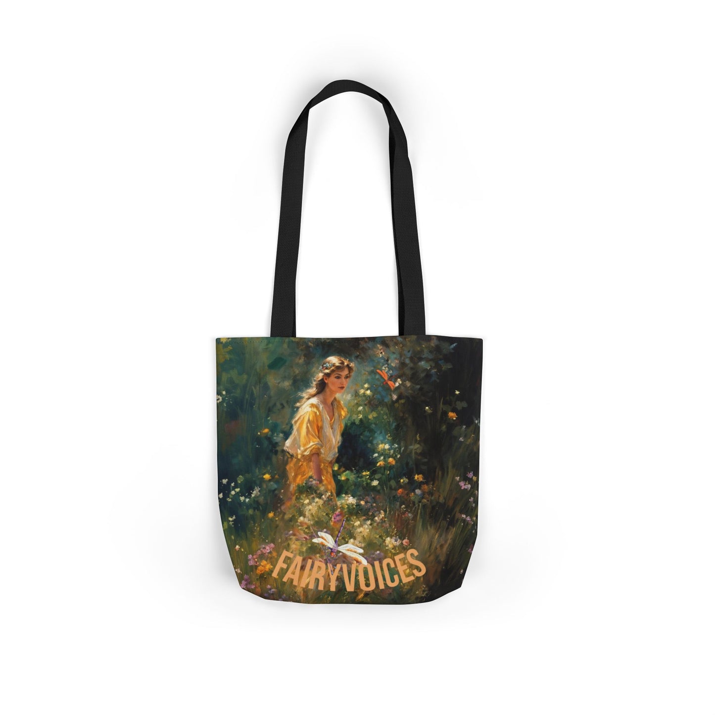 FAIRY VOICES - Canvas Tote Bag - Perfect for Beach Days, Eco-Friendly Shopping, and Summer Fun!