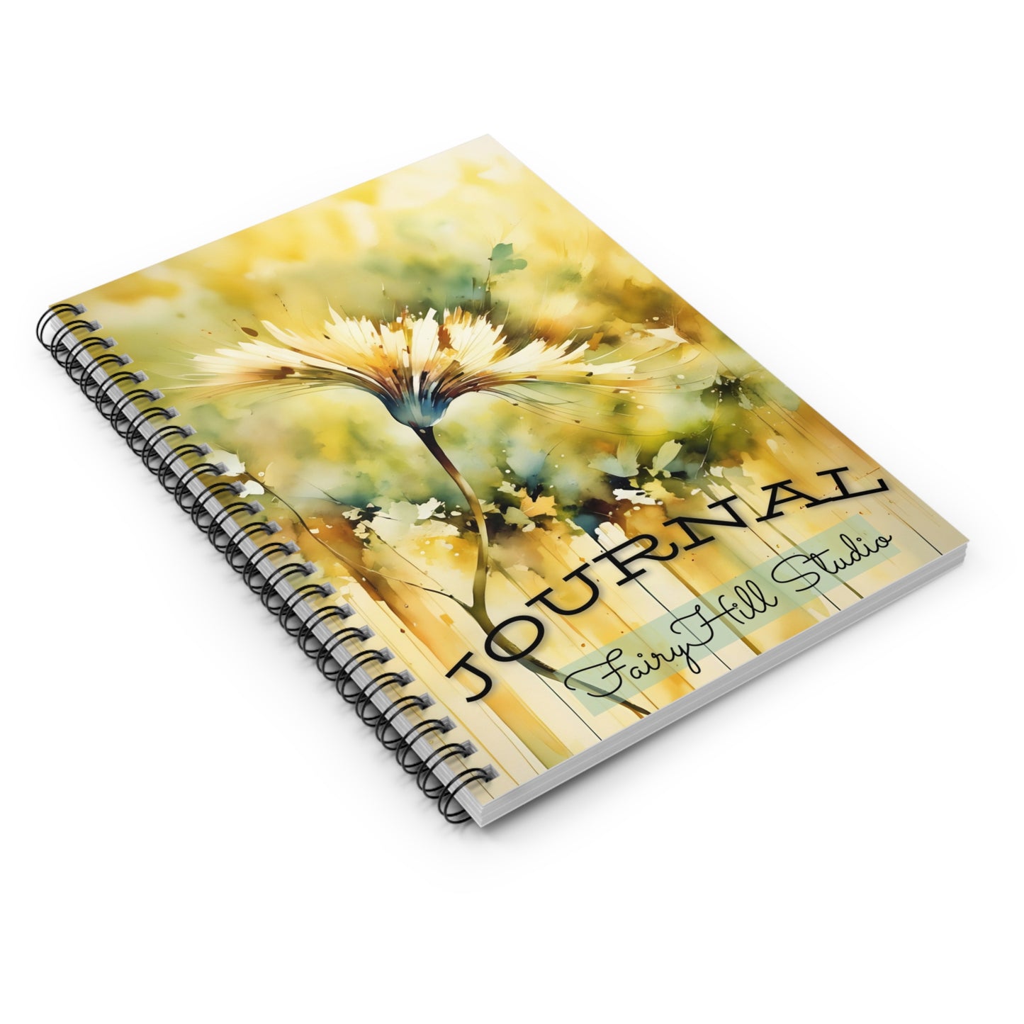 Spiral Notebook - Dandelion Flower