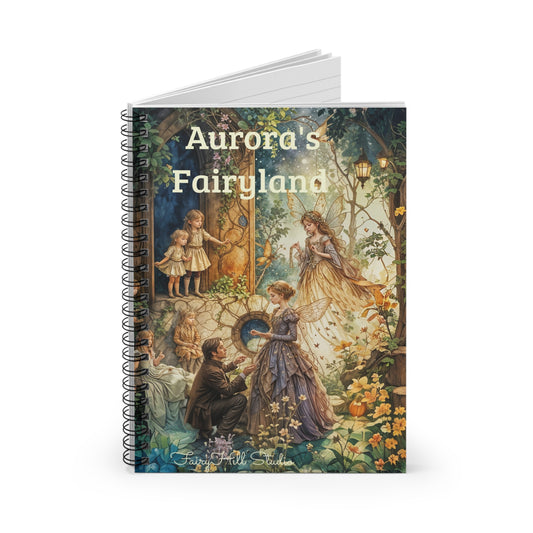 Spiral Notebook - Ruled Line Proposal in Fairyland Art