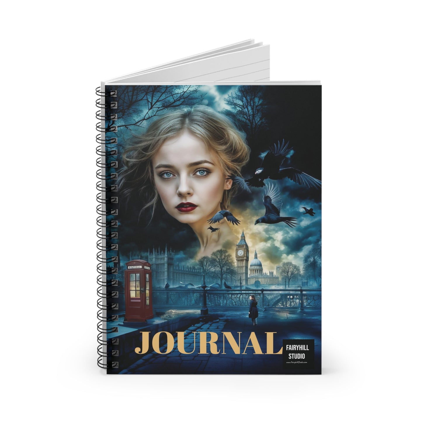 Unforgetable Journey   Spiral Notebook - Ruled Line