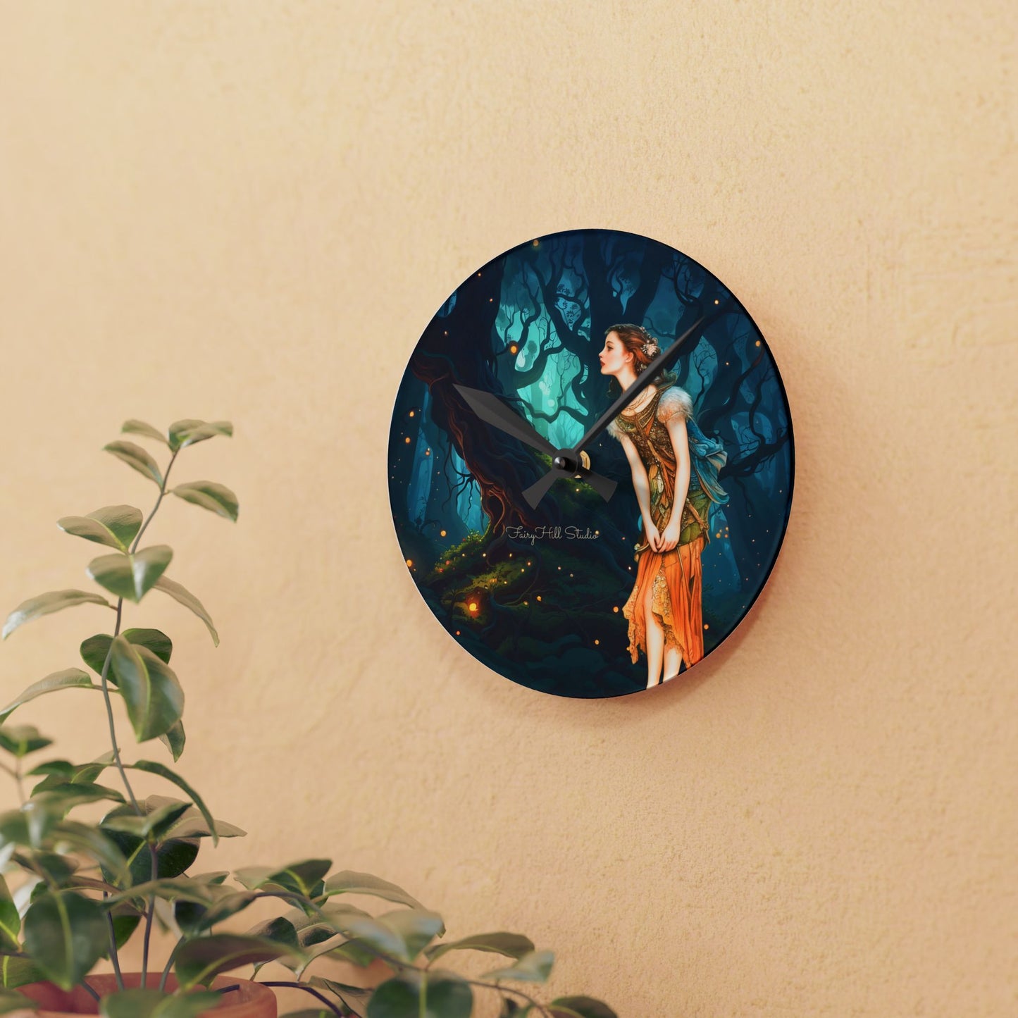 Fairy Forest  Wall Clock