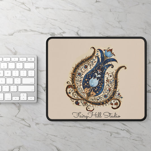 Floral Tulip Gaming Mouse Pad